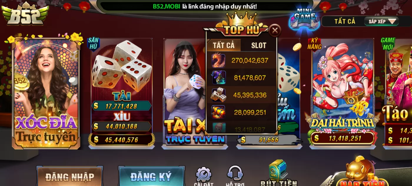 Cổng game B52- Sân chơi bùng nổ thu hút không tưởng Cổng game B52- Sân chơi bùng nổ thu hút không tưởng